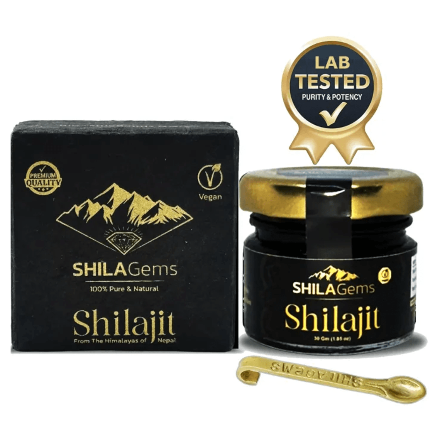 Shilagems Pure Shilajit Resin 30 Gram