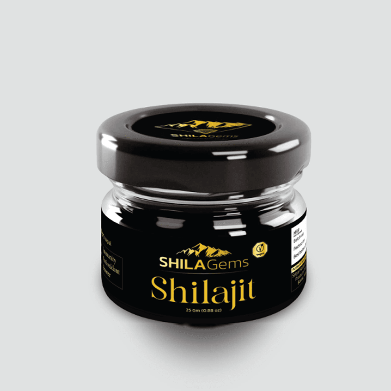 Shilagems Pure Shilajit Resin 25 Gram